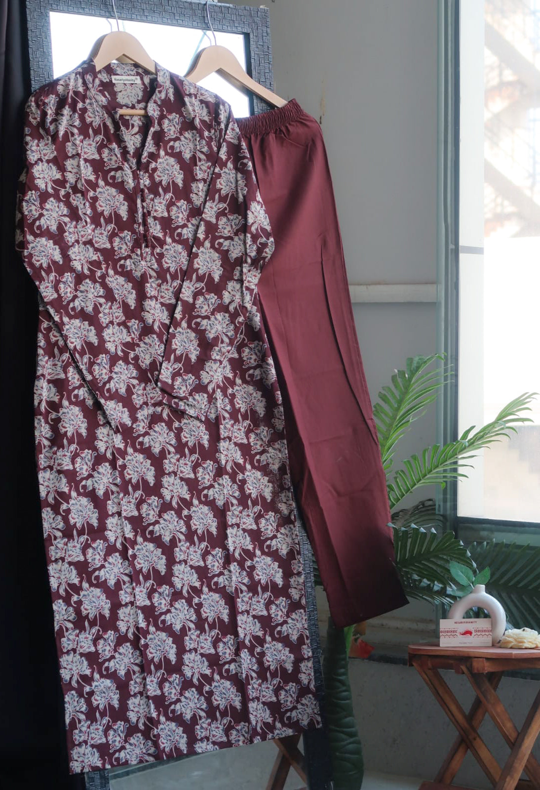 Rosewood Florals Suit Set