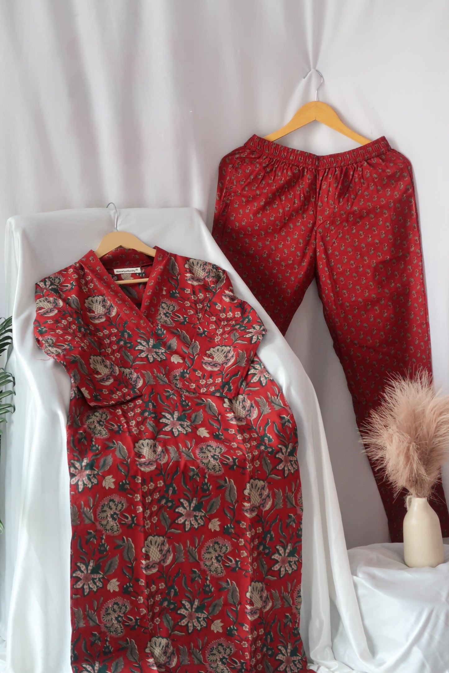 Rosewood Rouge Suit Set - Raahat3.0