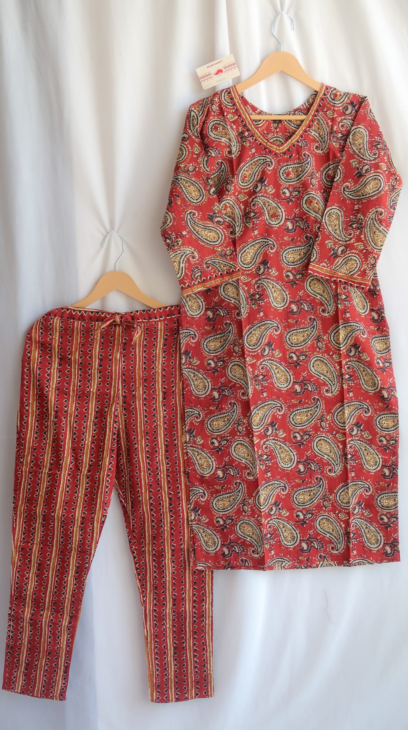 Crimson Bootie Elegance Suit Set