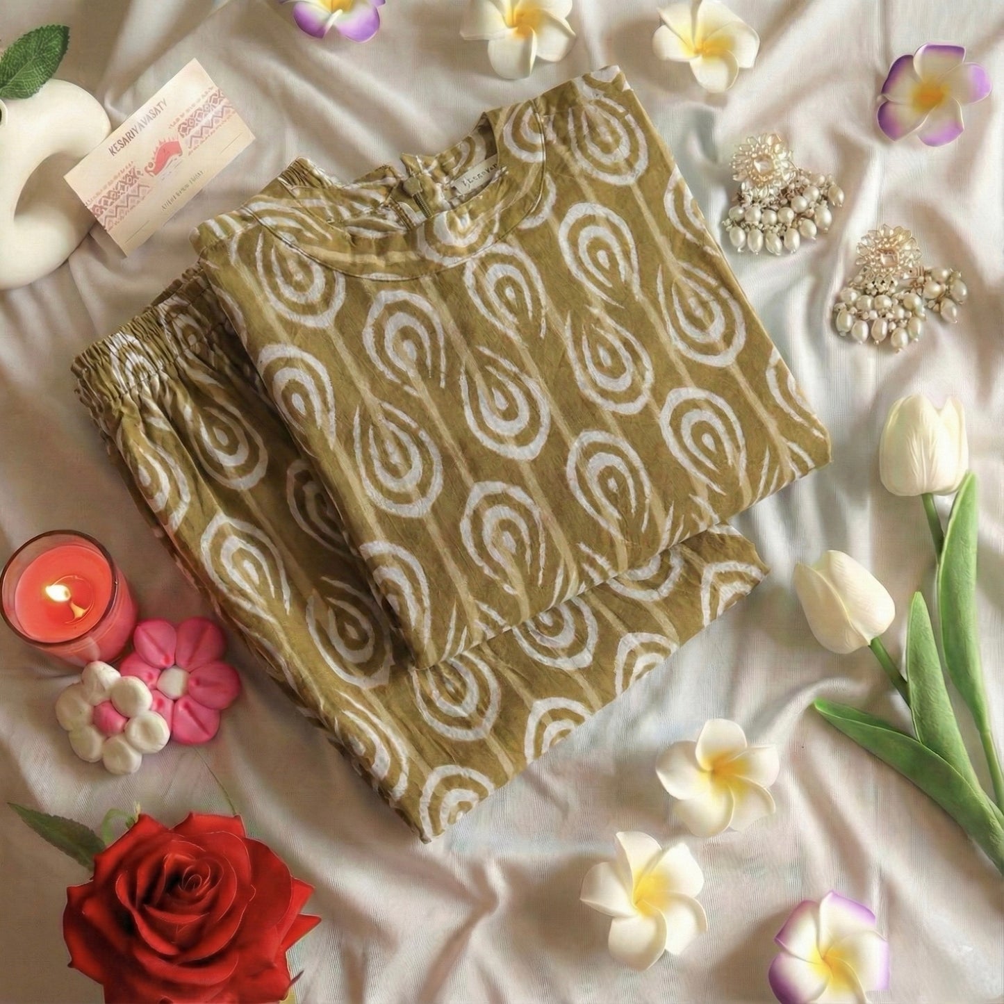 Matcha Neer Suit Set - SALE