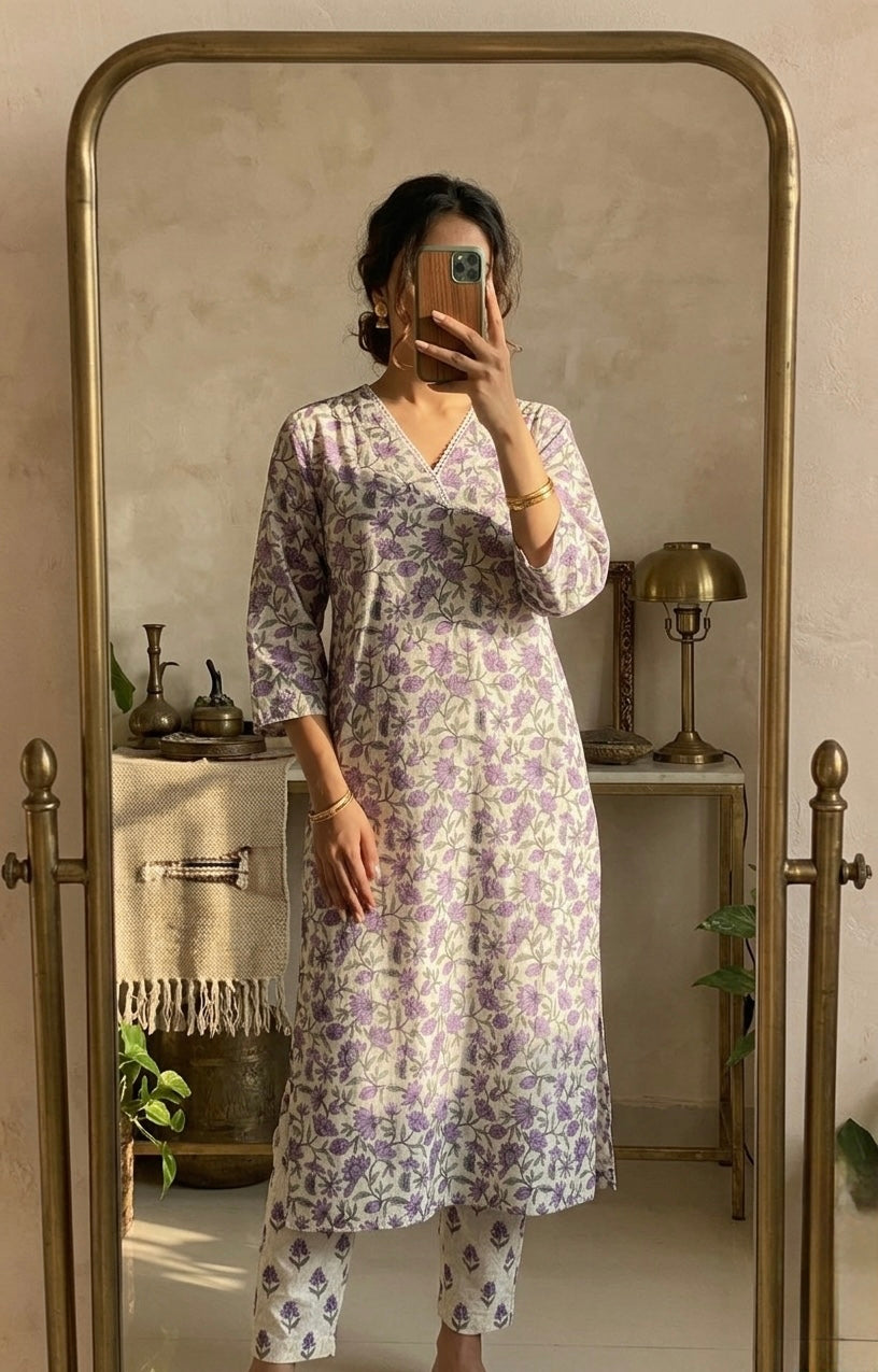 Vrinda Suit Set - Sukoon 15.0