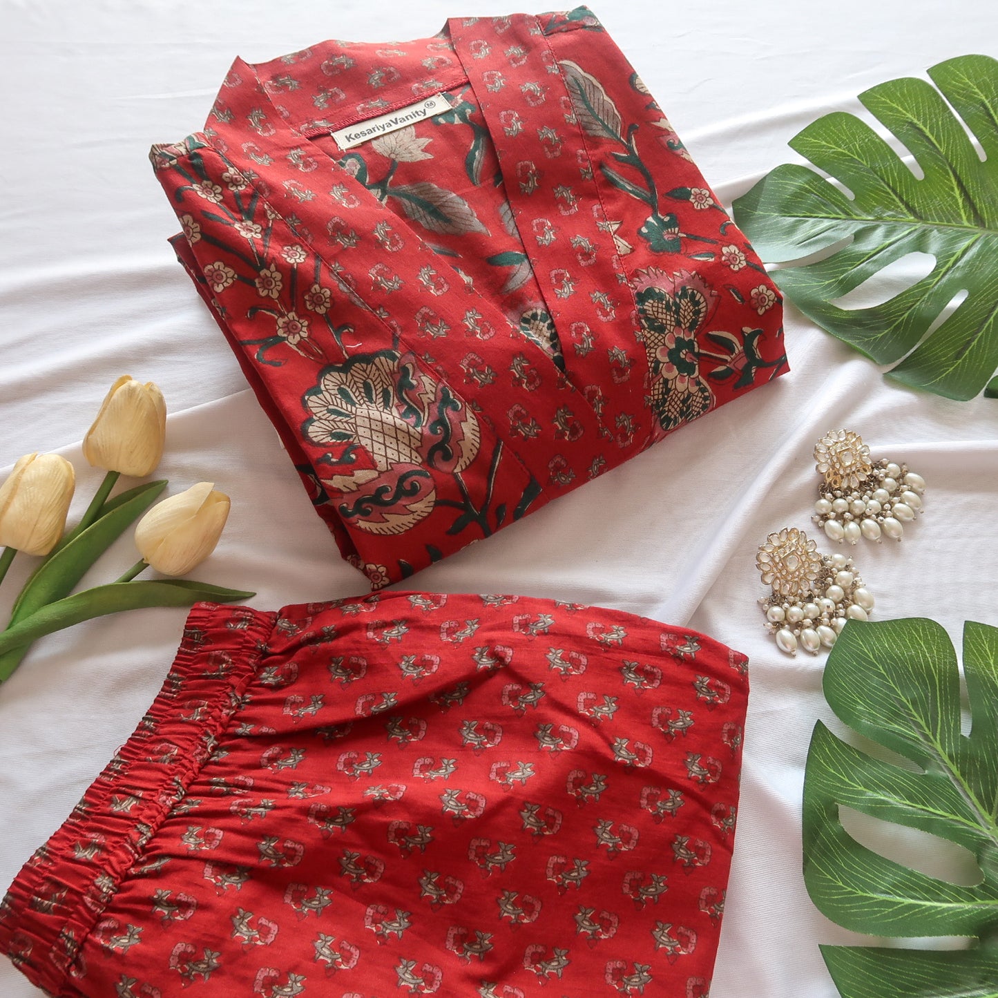 Rosewood Rouge Suit Set - Raahat3.0