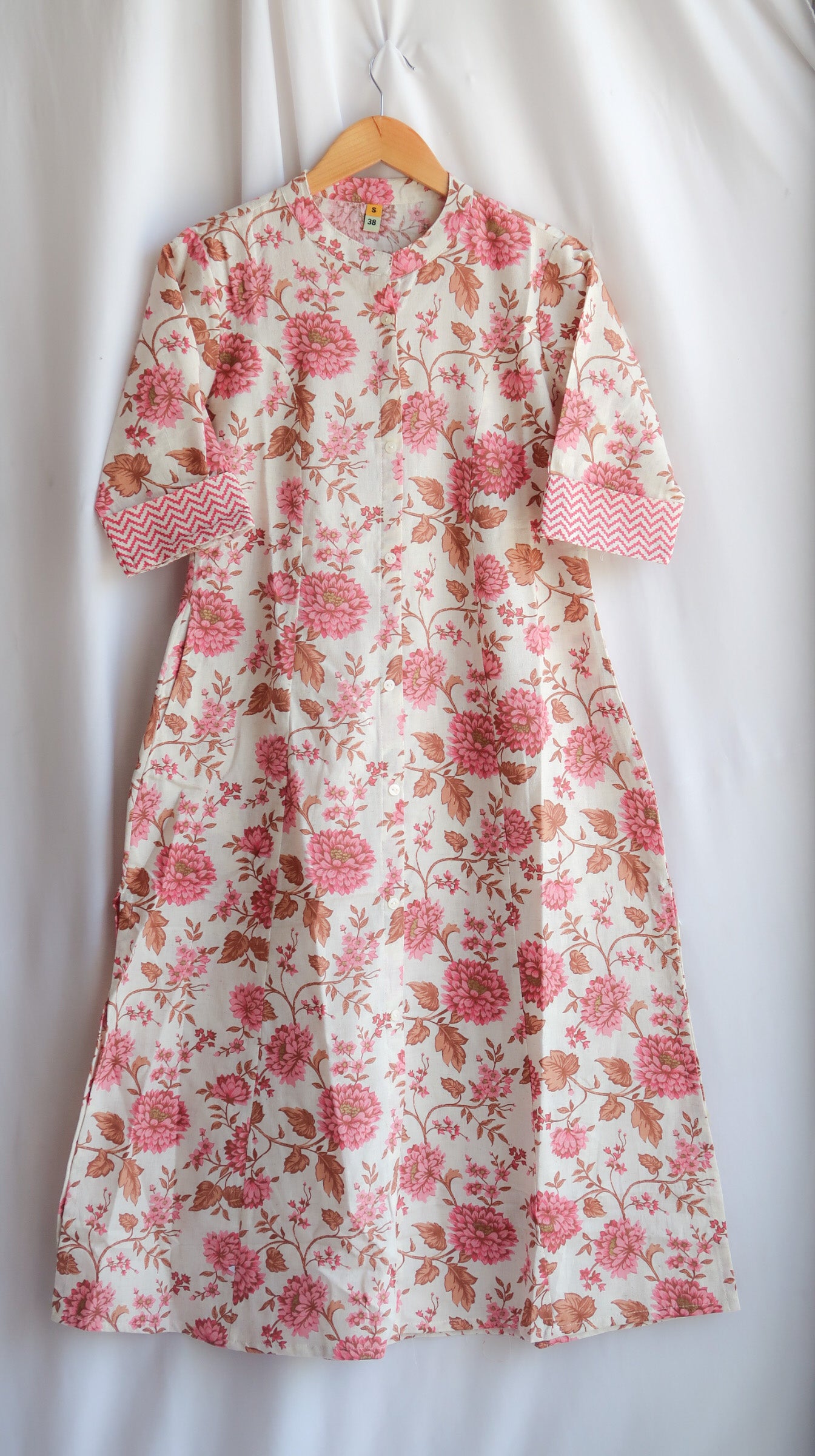 Regular Wear: Pink Blush Long Kurta