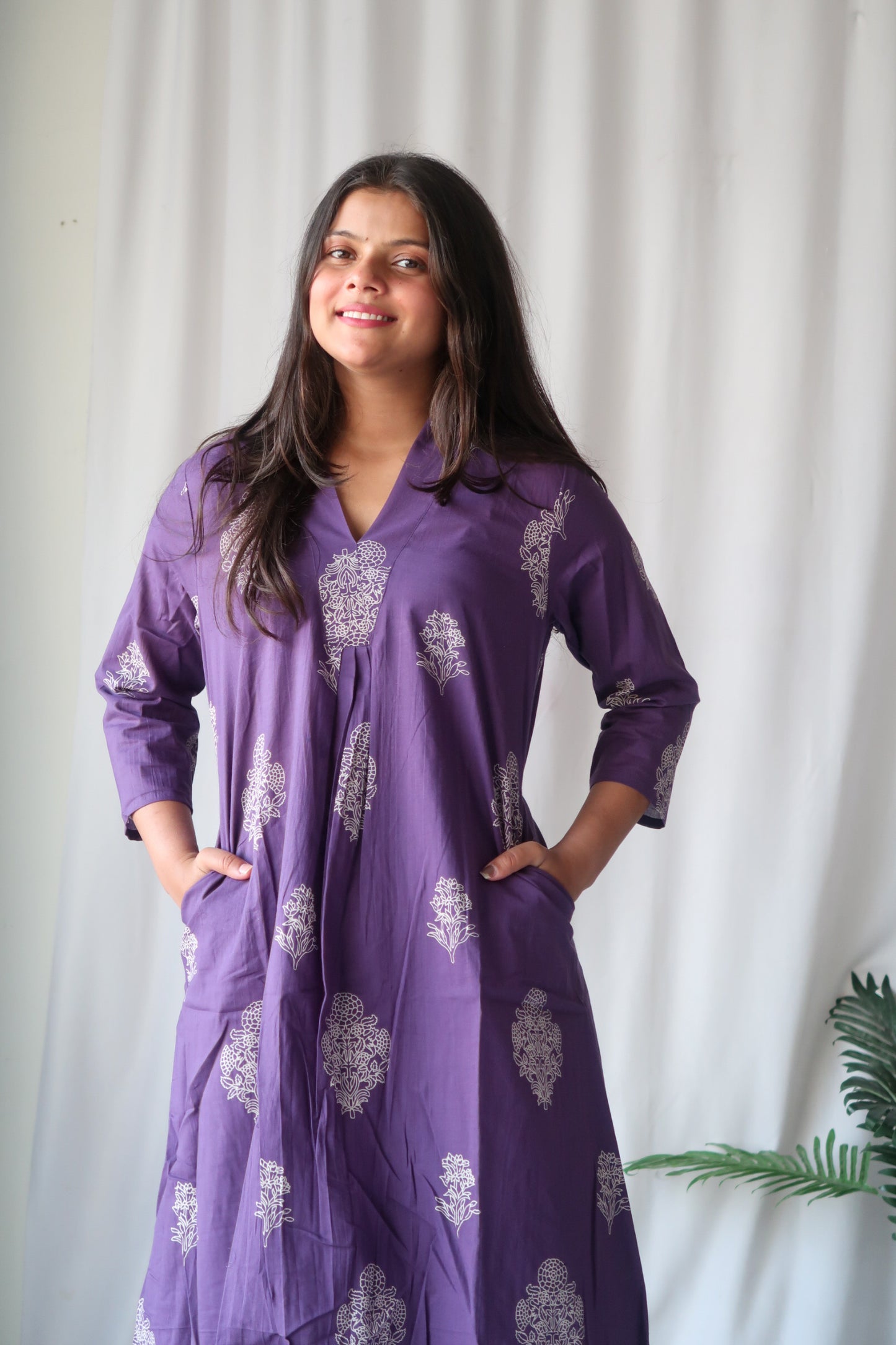 Midnight Lavender Suit Set - Raahat4.0
