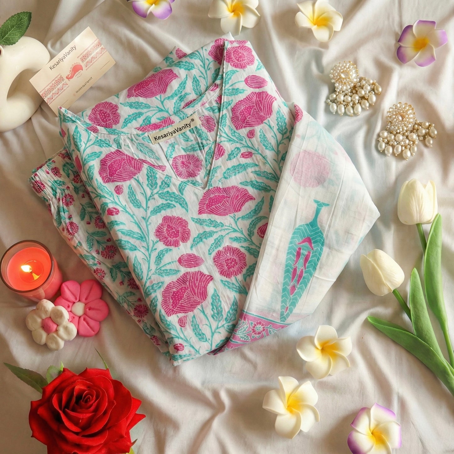 Gulabi Firoza Suit Set