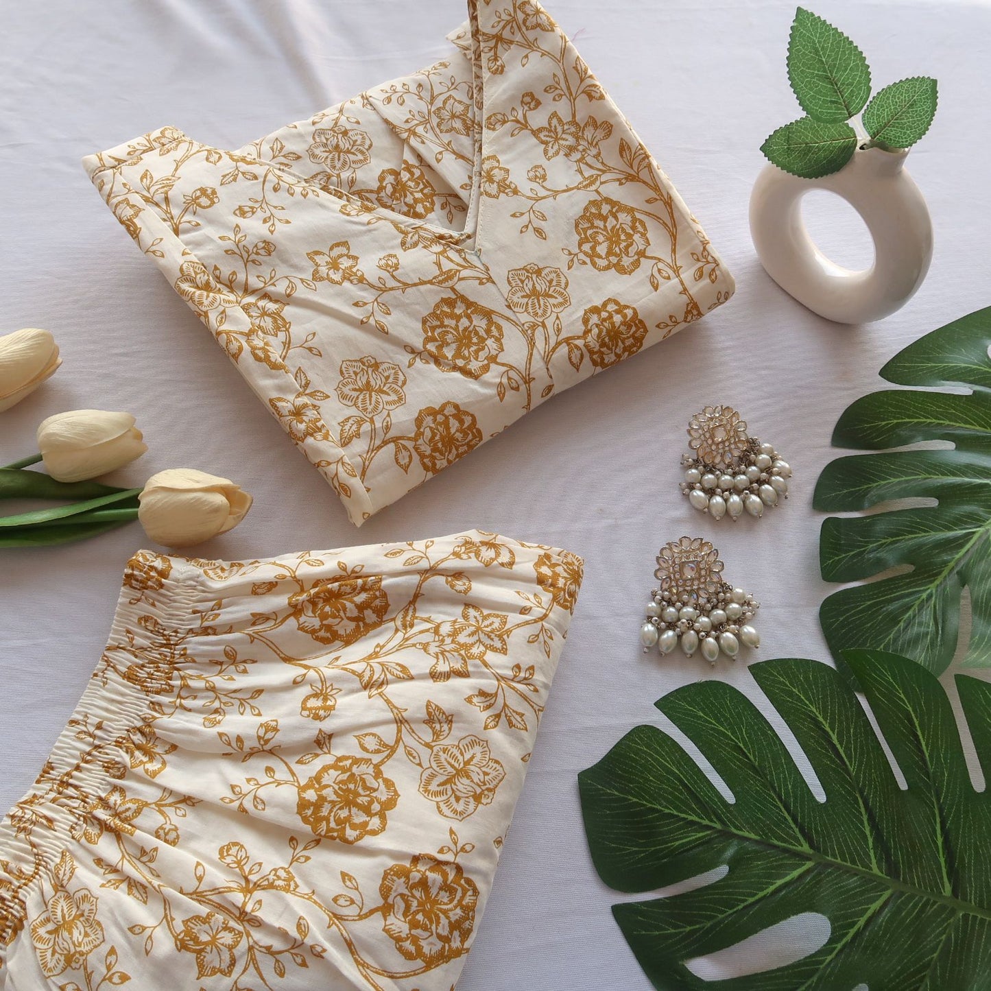 Golden Aura Comforter Suit Set - SALE