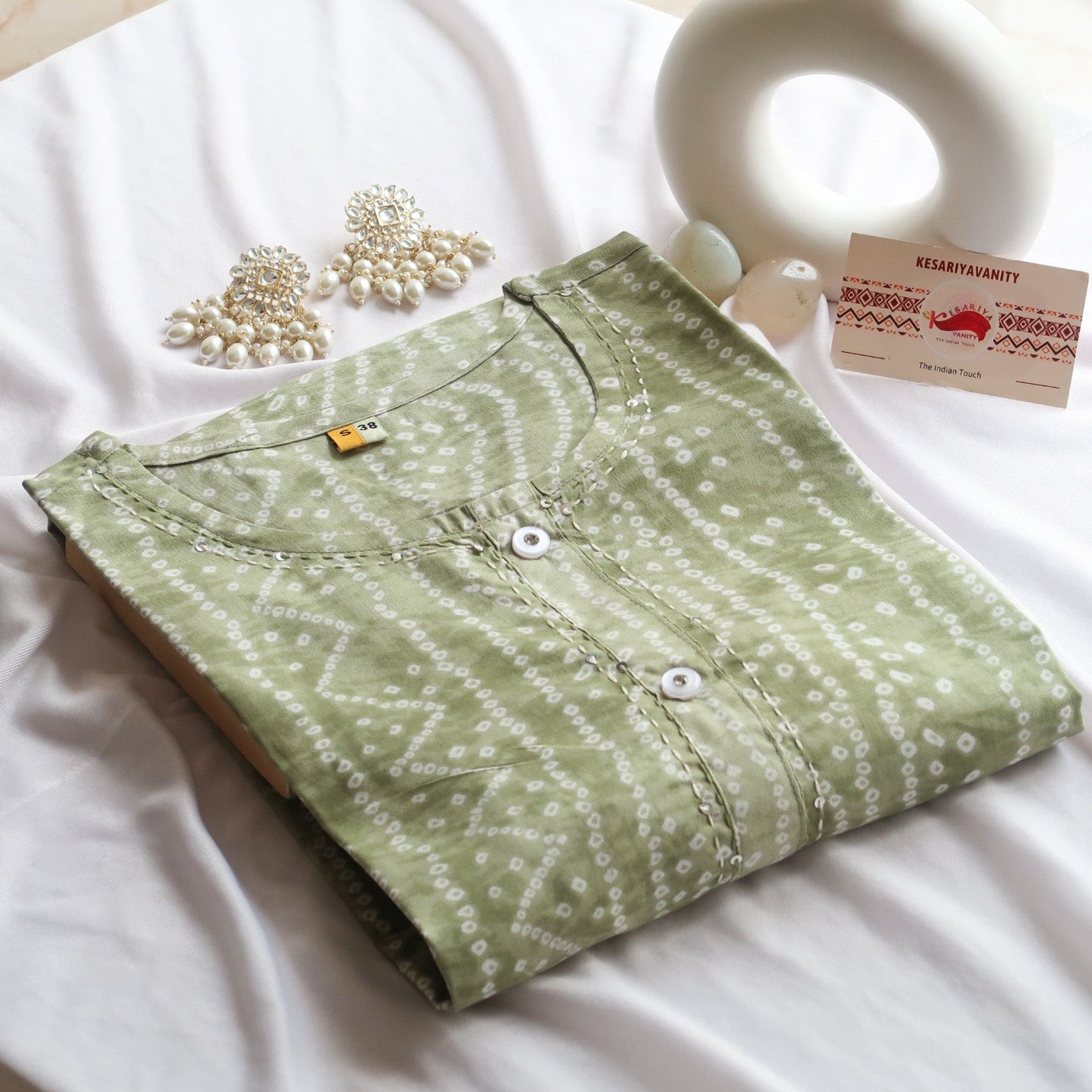 Emerald Delight Rayon Long :SOS