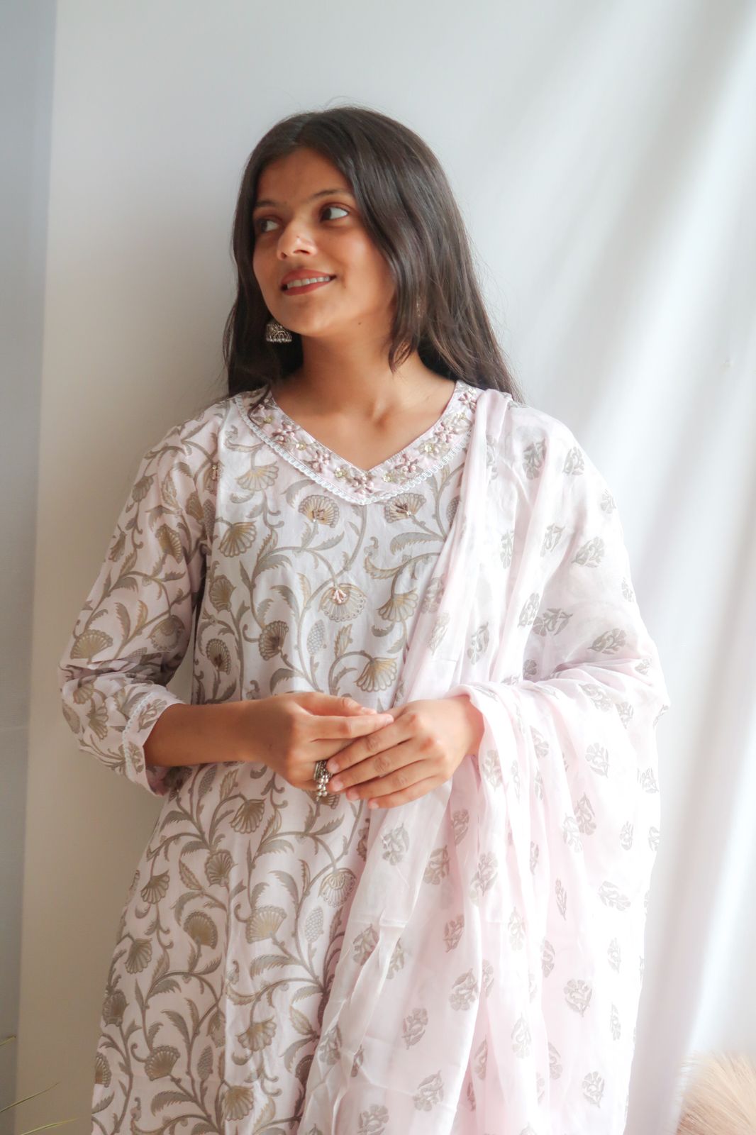 Blossom Mauve Pink Suit Set