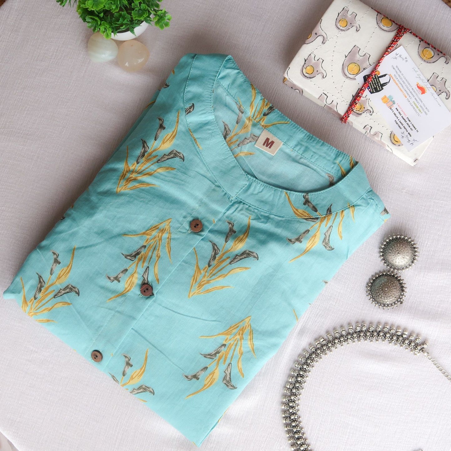 Daily Essential: Sunny Meadow Long Kurta