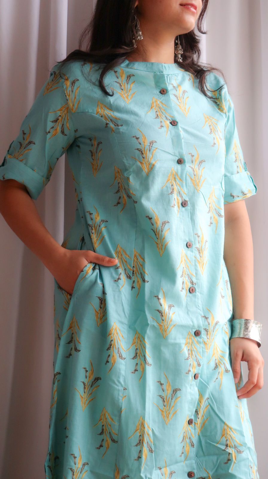 Daily Essential: Sunny Meadow Long Kurta