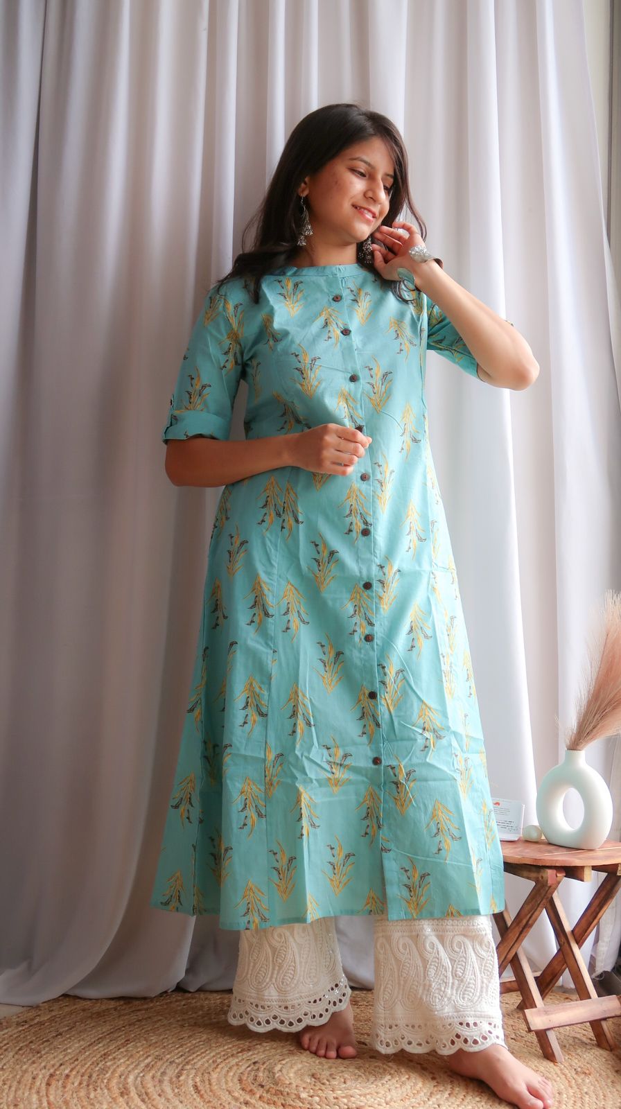 Daily Essential: Sunny Meadow Long Kurta