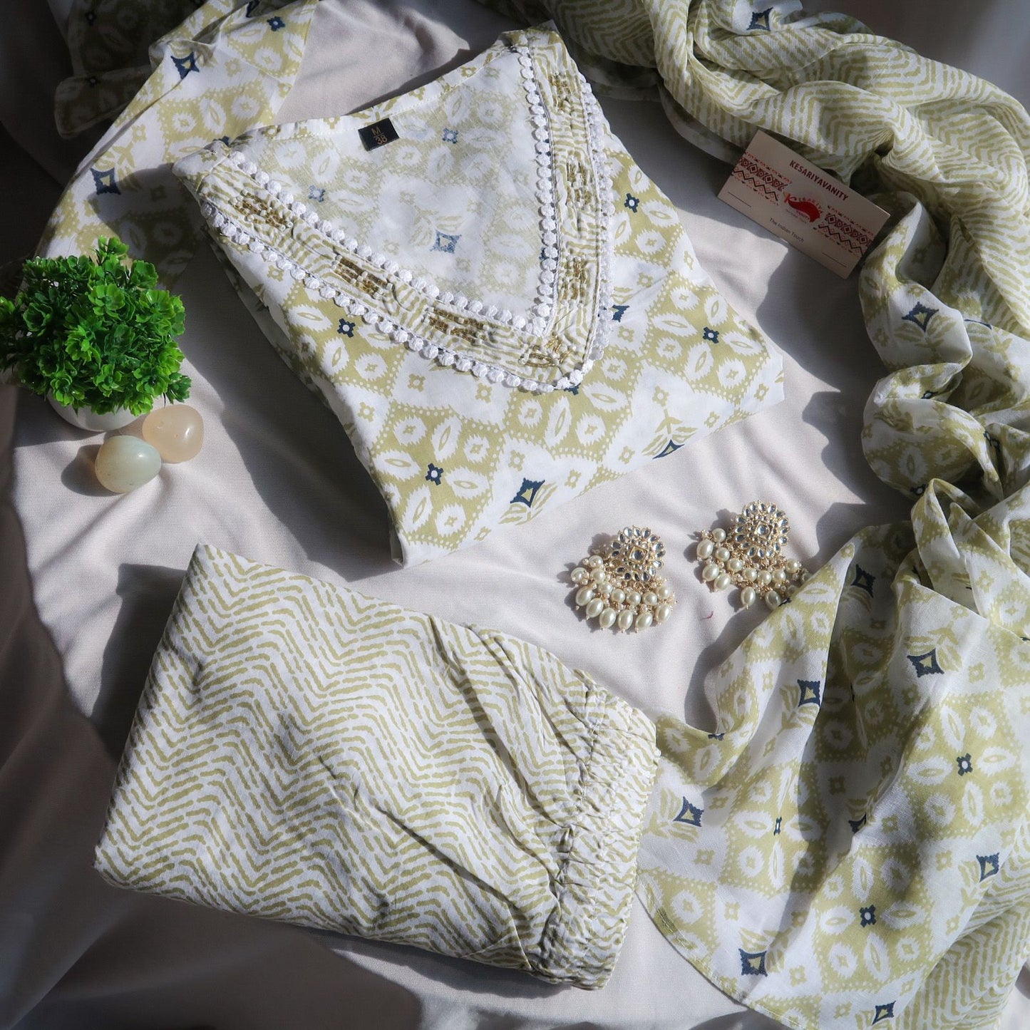 Pastel Serenity Harmonious Suit Set