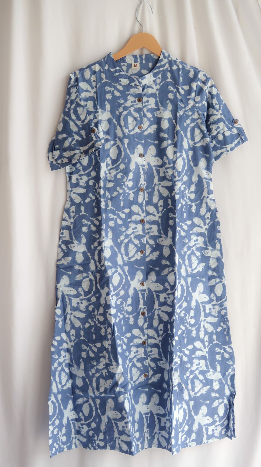 Daily Essential: Light Indigo Long Kurta