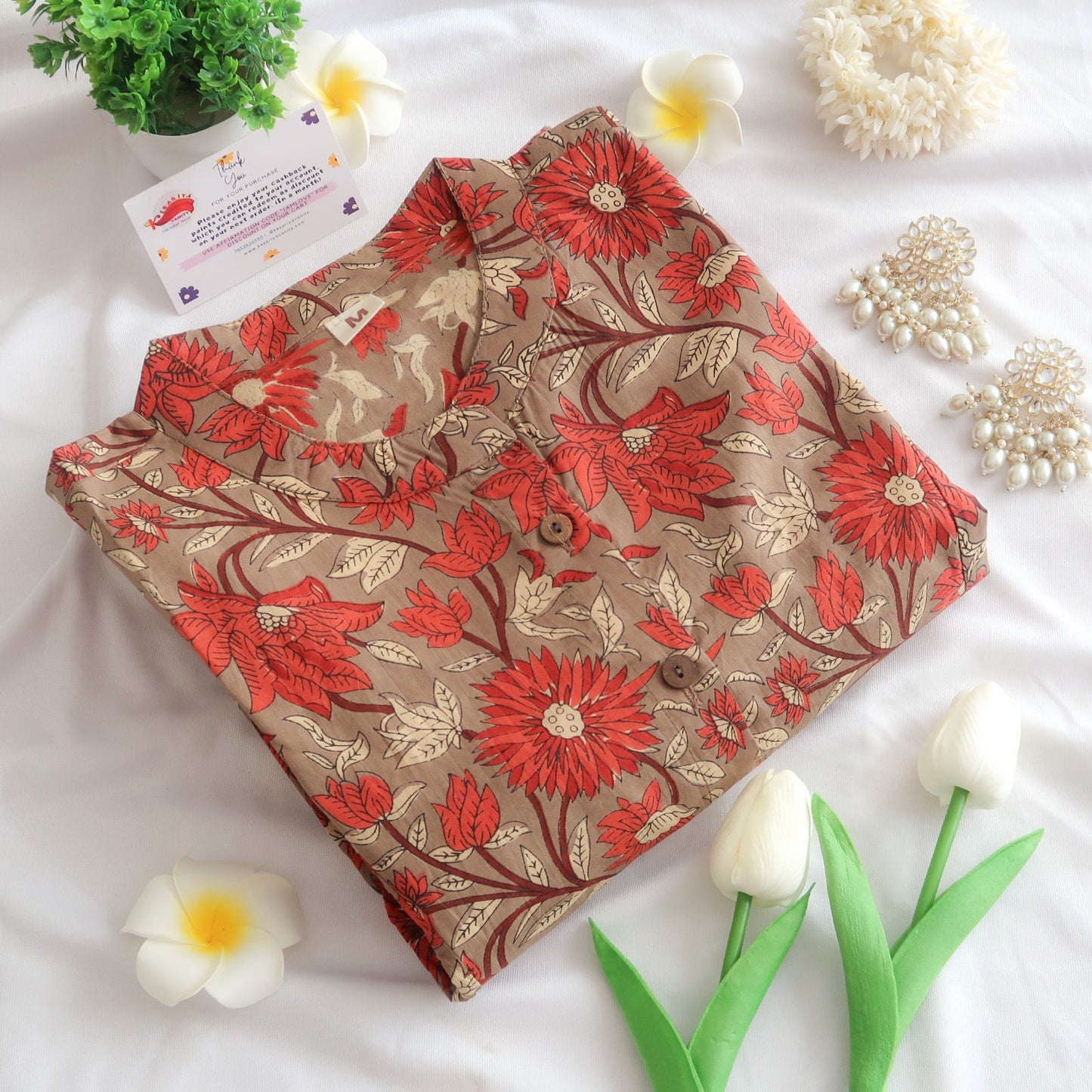 Daily Essential: Hazelnut Cocoa Long Kurta