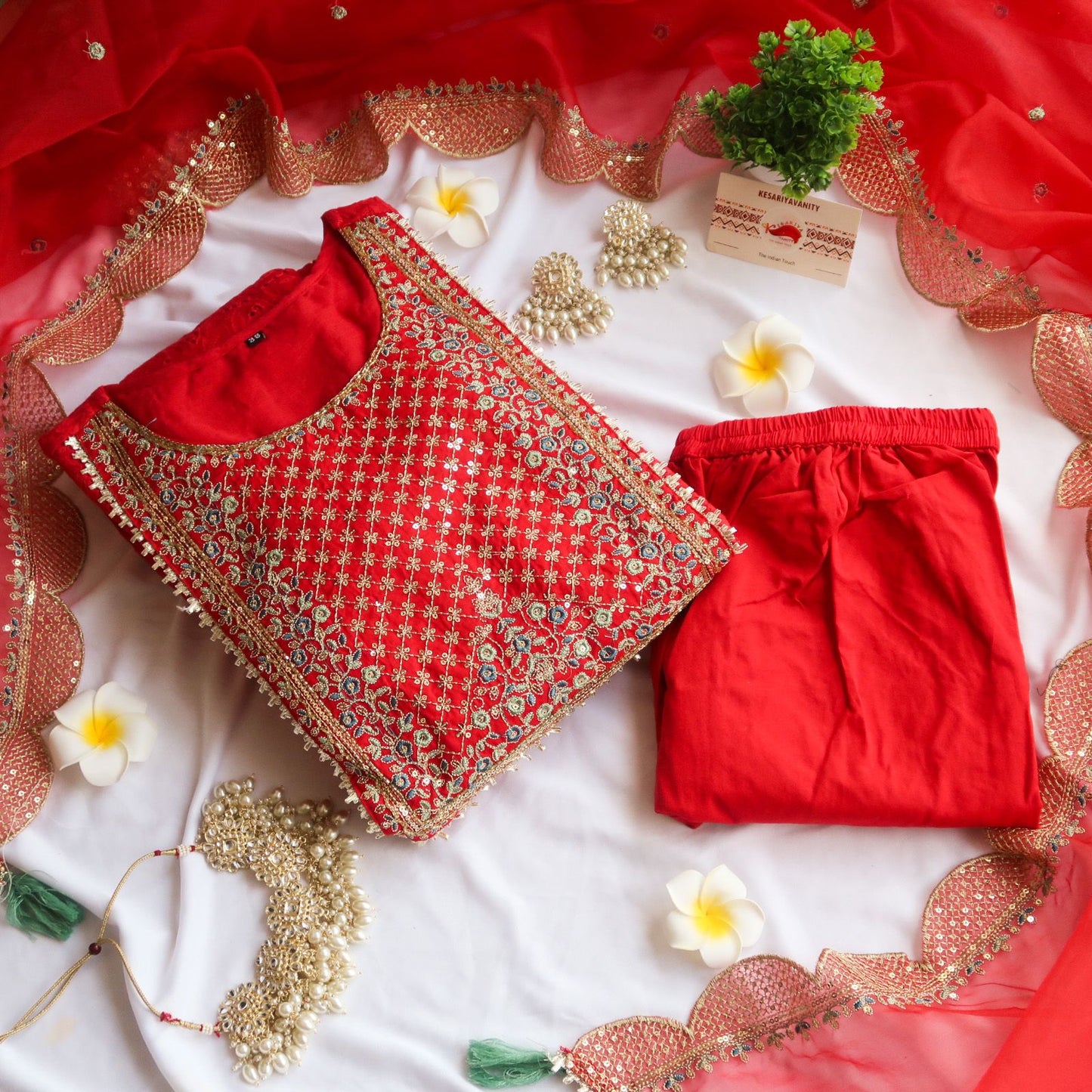 Keshvi Navratri Special Suit Set