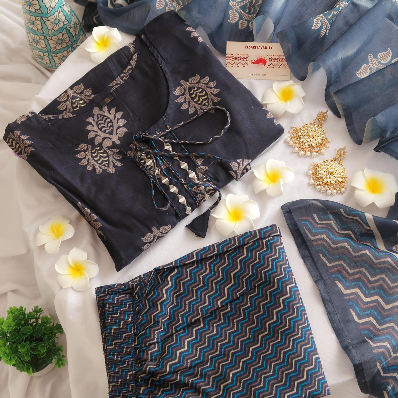 Falaq Festive Special Suit Set - Slim Fit