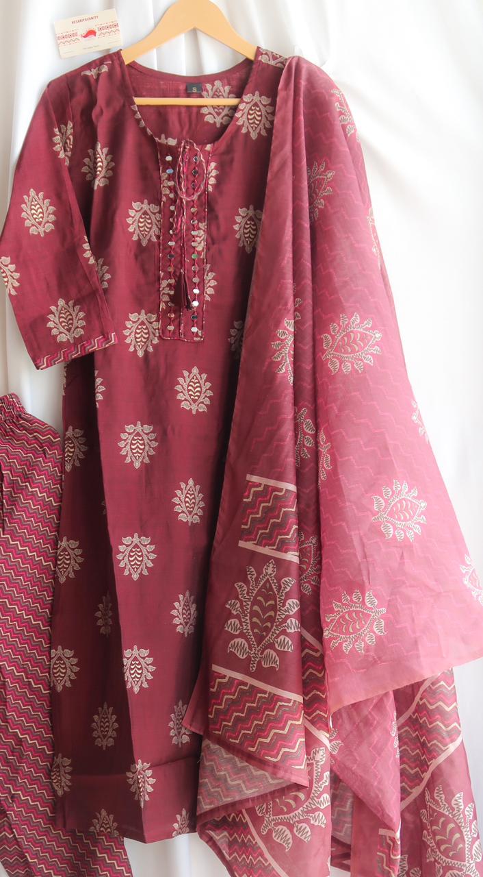 Rukhsaari Festive Special Suit Set