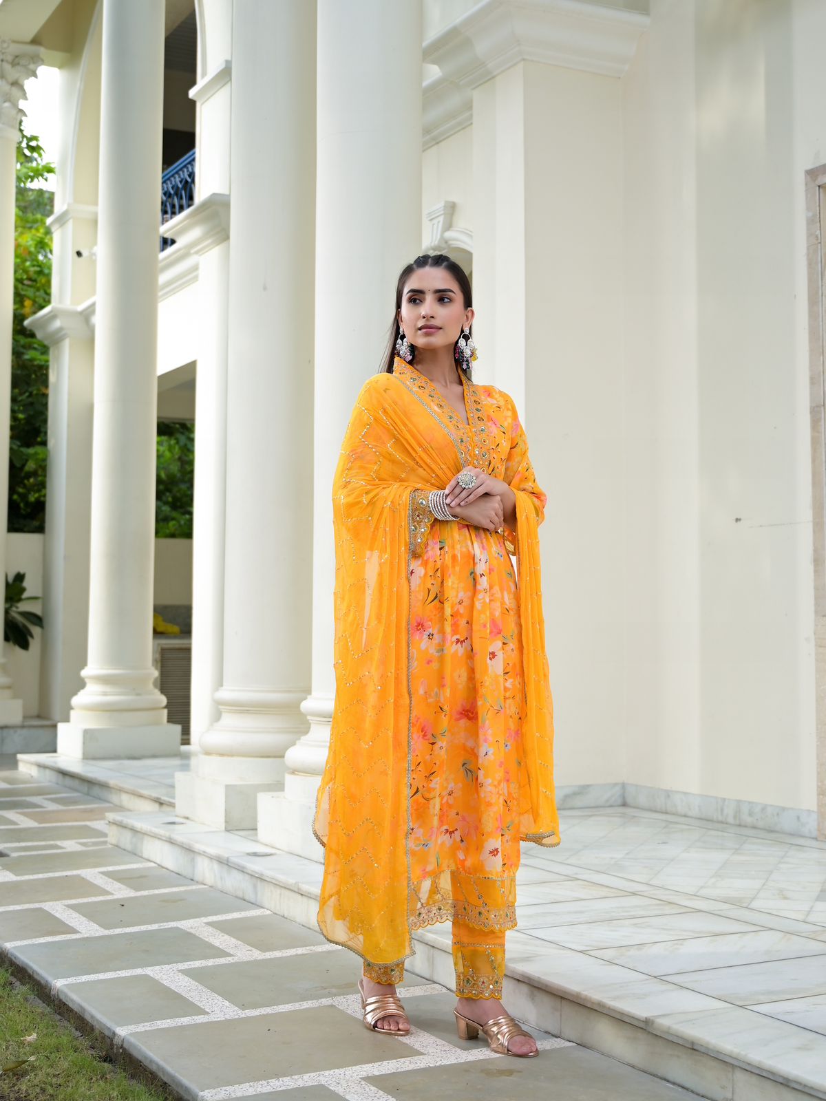 Pushpa Varsha Festive Special Suit Set