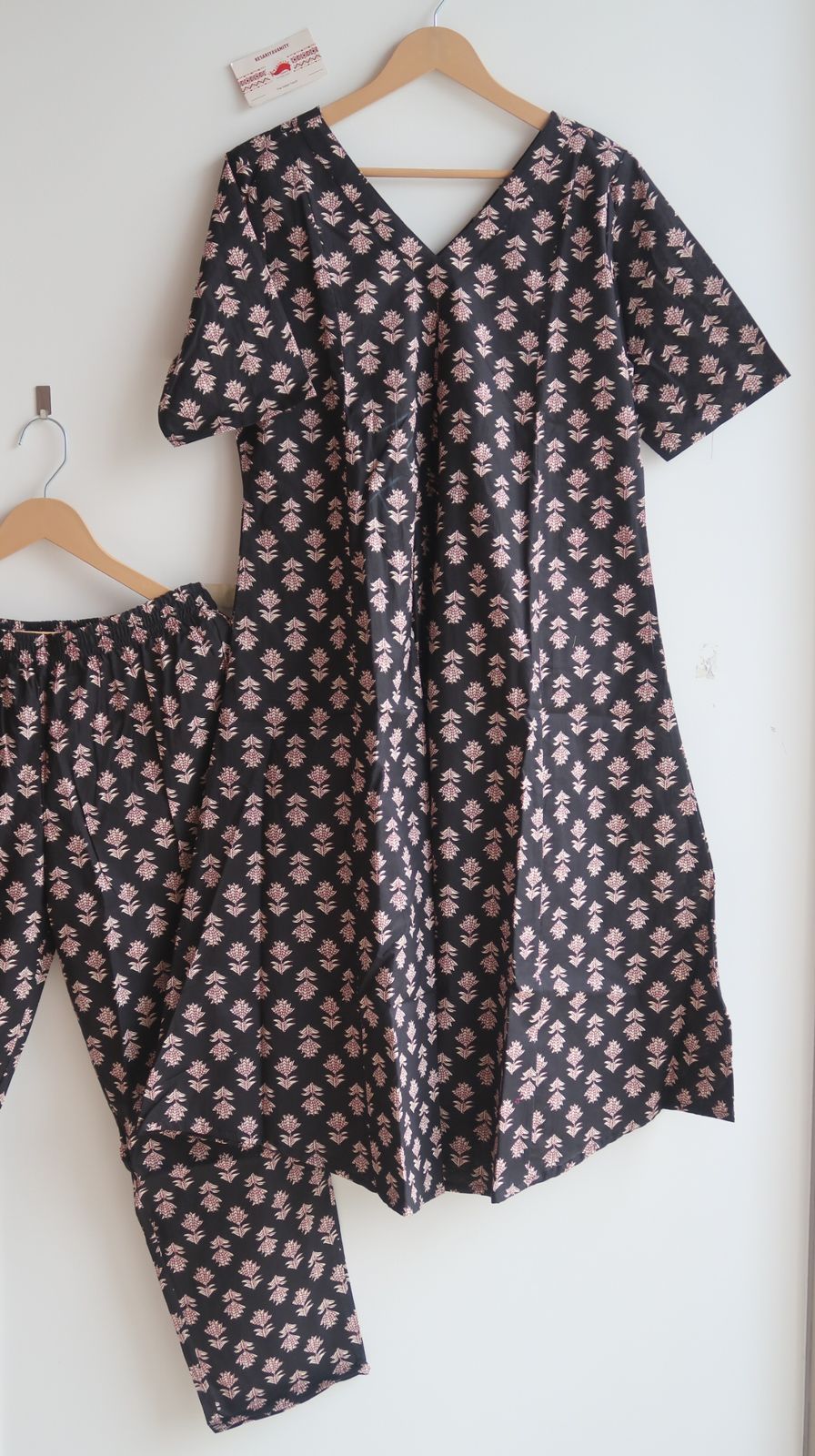 Black Coffee Office/Regular Wear Suit Set