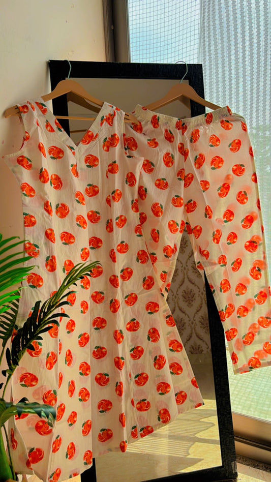 Orange Slush Vacay/Outdoor Suit Set - Comforter Set 2.0