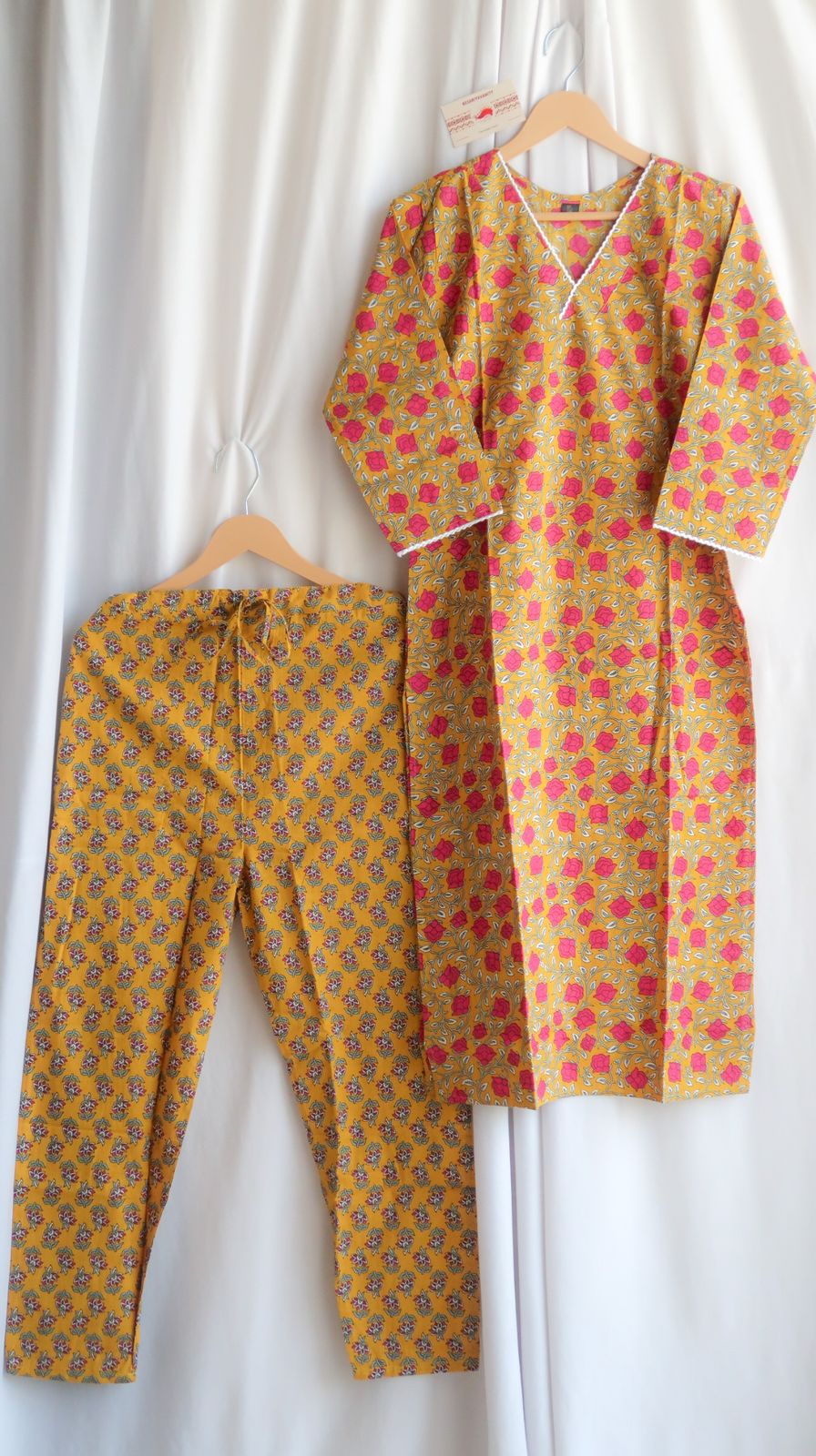 Mango Floral Splendor Suit Set