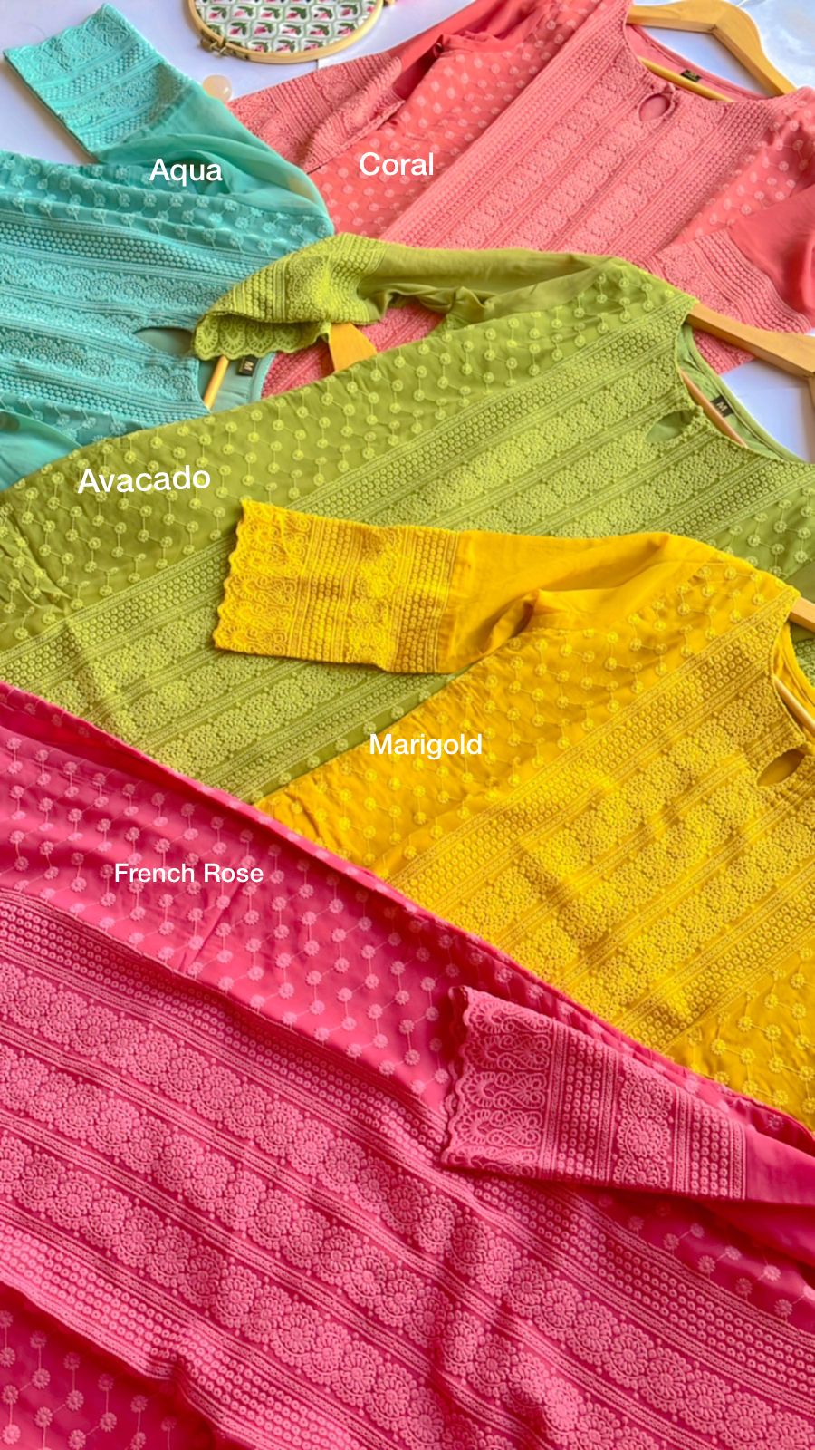 Hotcakes Luxurious Slim Fit Kurta - 5 New Colors -BirthdaySALE