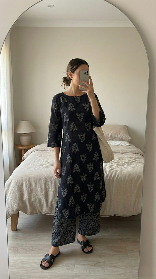 Indigo Suit Set - Kashti 1.0