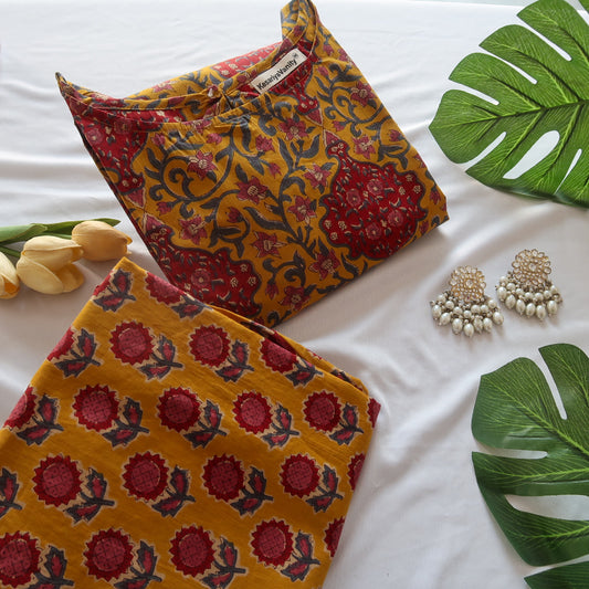 Gulmohar Suit Set - Kashti 1.0