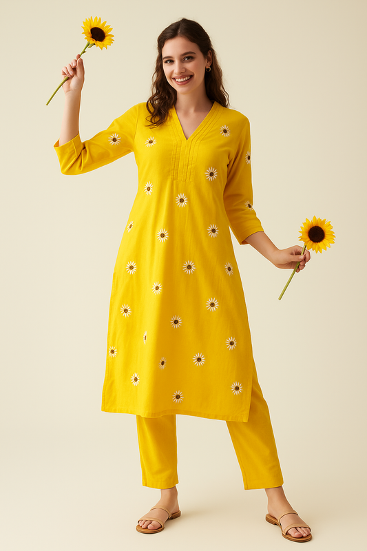 Sunflower Hug Suit Set 1.0  - SALE