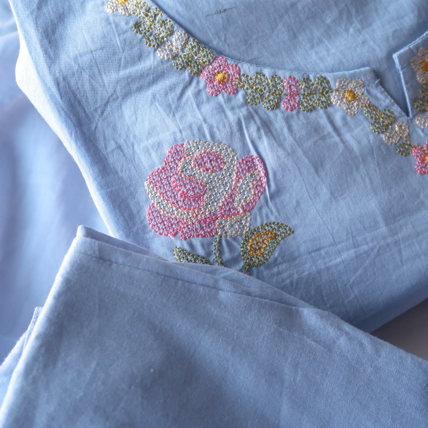 Powder Blue Suit set - phool