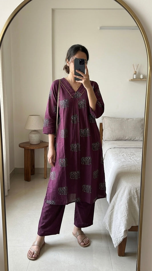 Lucky elephant Suit Set