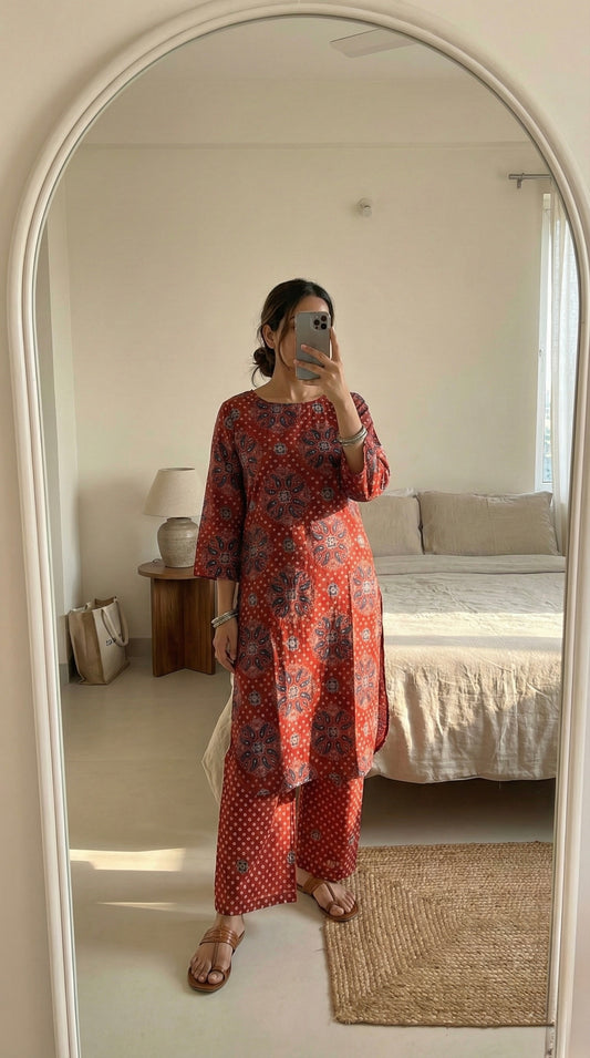 Kumkum Suit Set - Kashti 1.0