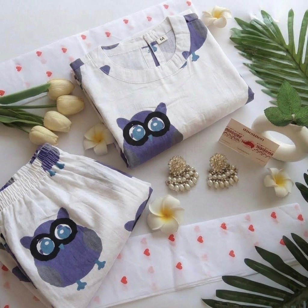 Bluey Owl suit set