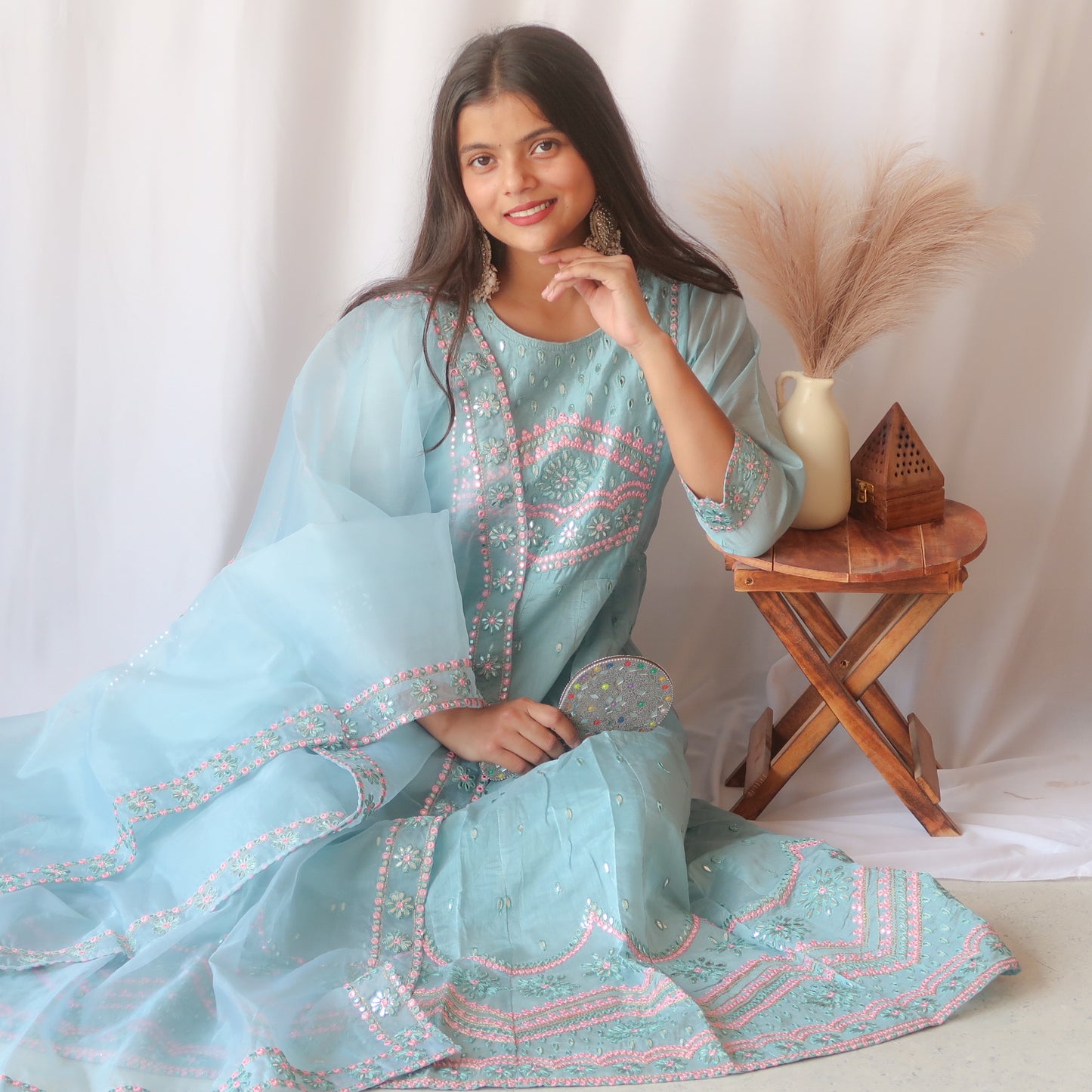 Frozen Elsa Anarkali Suit Set - Diwali Drop 2.0