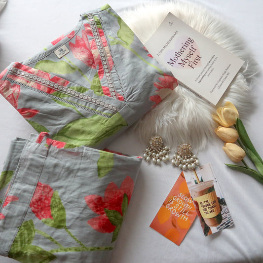 Floral Neer 2.0 suit set