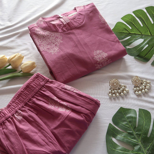 Mauve Neer Suit Set