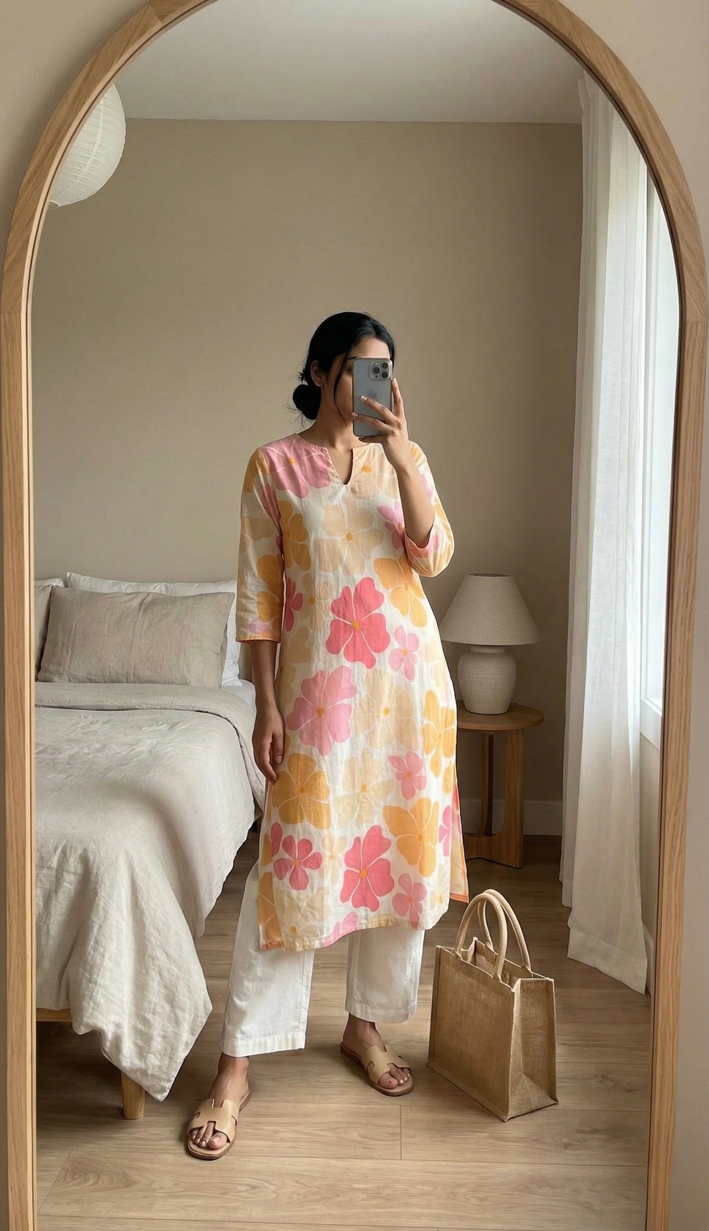 Pastel flora Suit Set - Chhaav 2.0