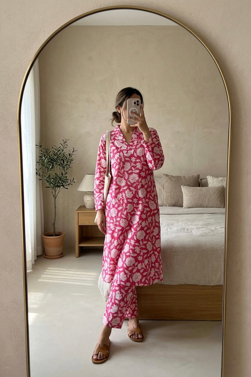 Rose Whispers Suit Set  - SALE