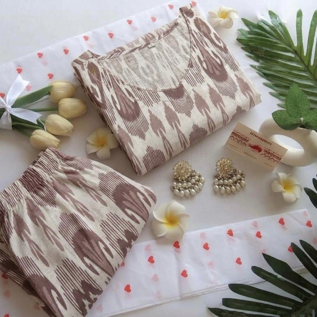 Hazelnut suit set