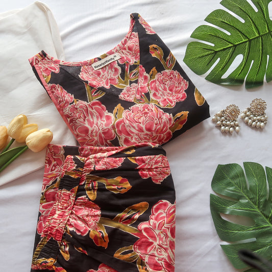 Black Current Suit Set - Comforter Set 4.0