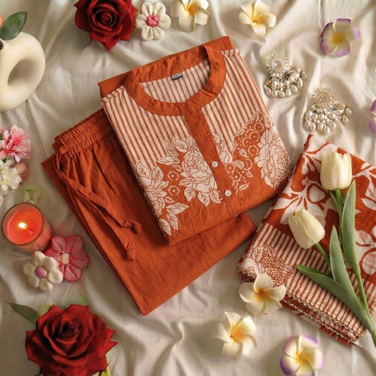 Fanta roses Suit Set