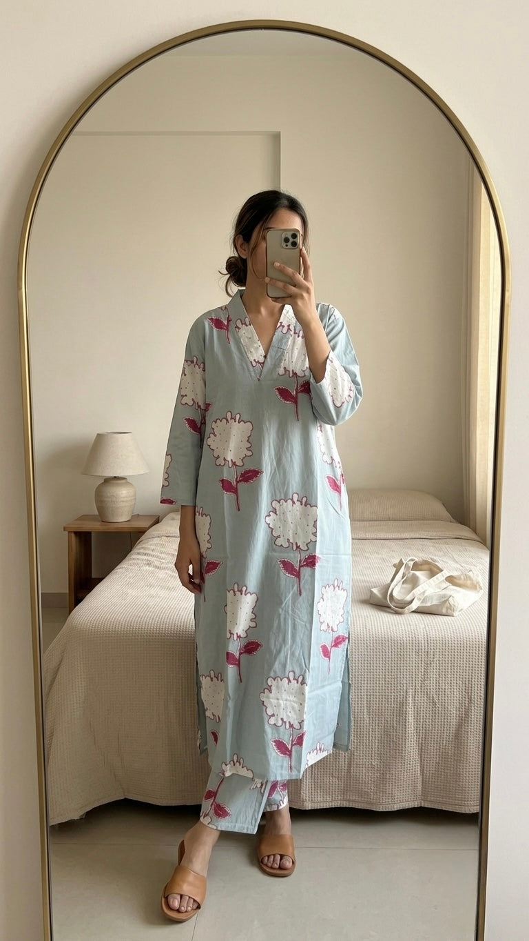 Aasmani Raahat suit set