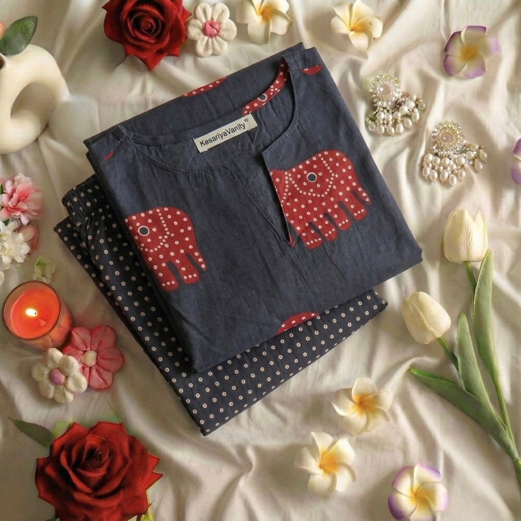 Elephant Luck suit set
