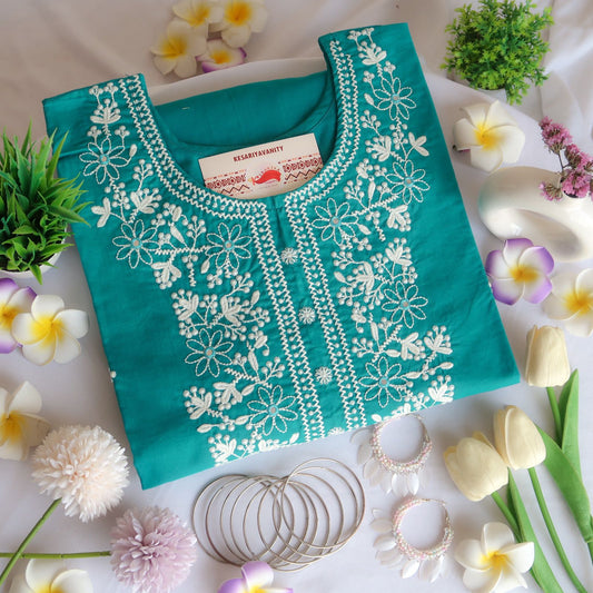 Ocean Bliss Long Kurta