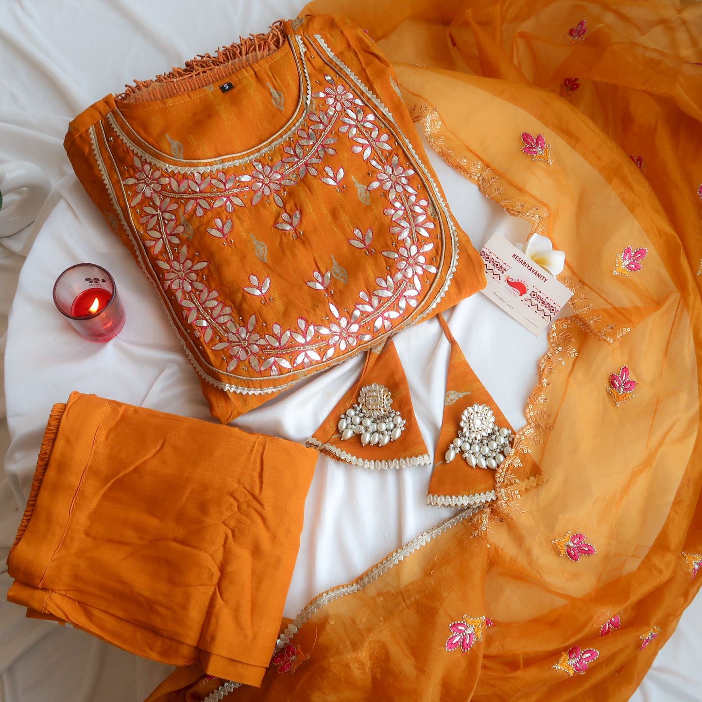 Haldi Ready Anarkali Suit Set