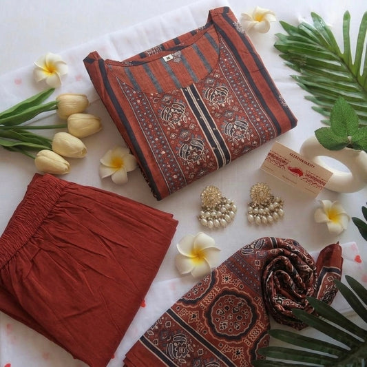 Red Coral suit set