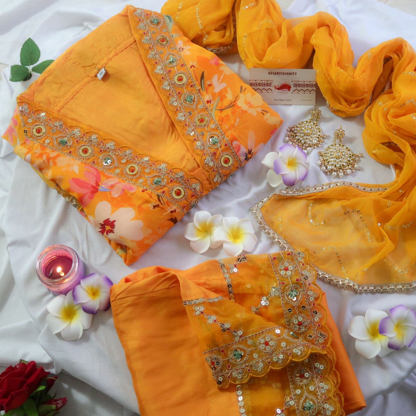 Pushpa Varsha Festive Special Suit Set