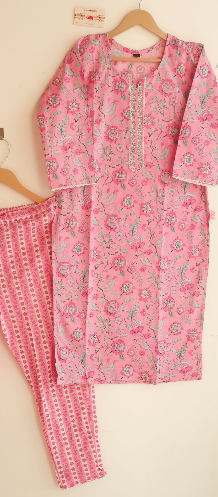 Petals in Pink Serenity Set Suit Set