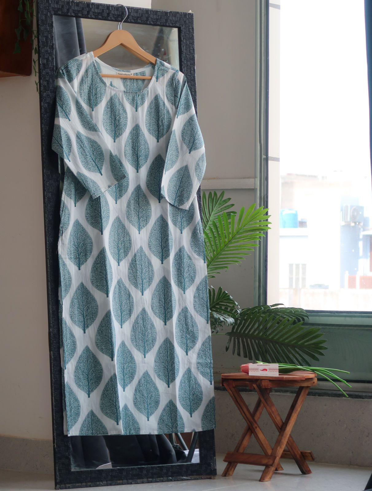 Daily Essential: Botanical Bliss Long Kurta