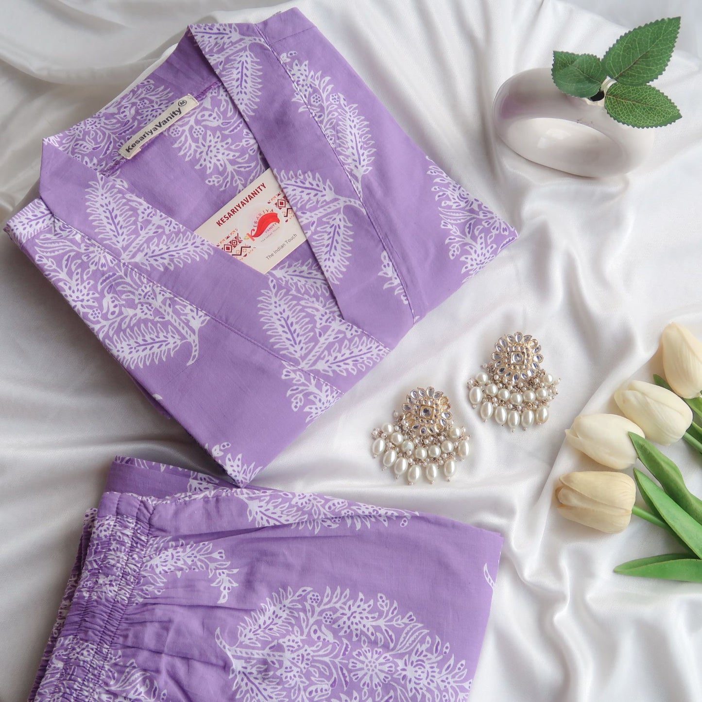 Lavender Love Suit Set - Rahat